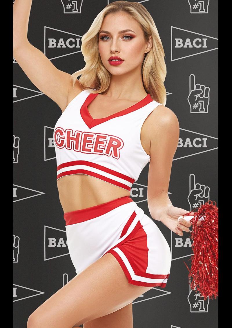 Gameday Hottie 4pc Set Red/White-Os