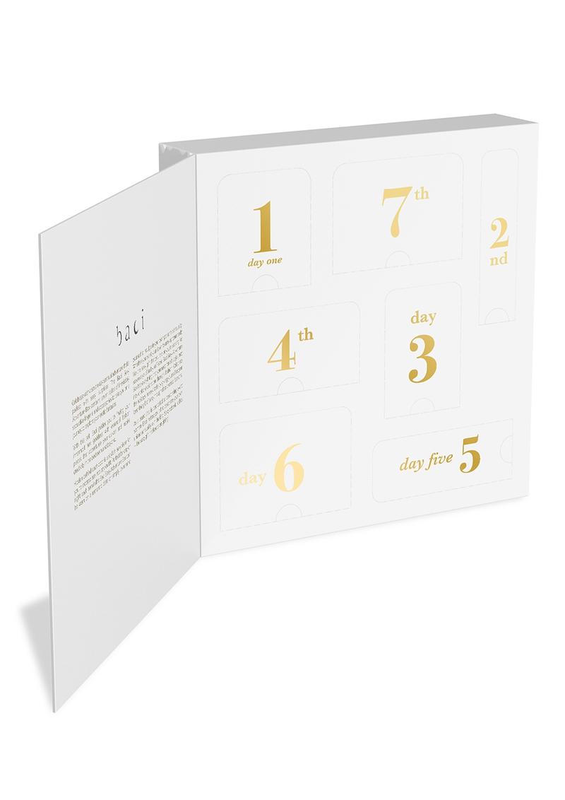 Baci Hoisery 7 Day Advent - Black - Queen