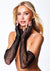 Fingerless Lace Opera Glove - Black