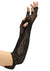 Fingerless Lace Opera Glove - Black